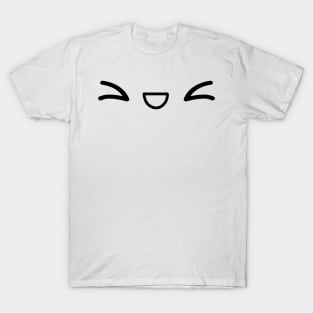 Kawaii Mouth, Smiley Face T-Shirt